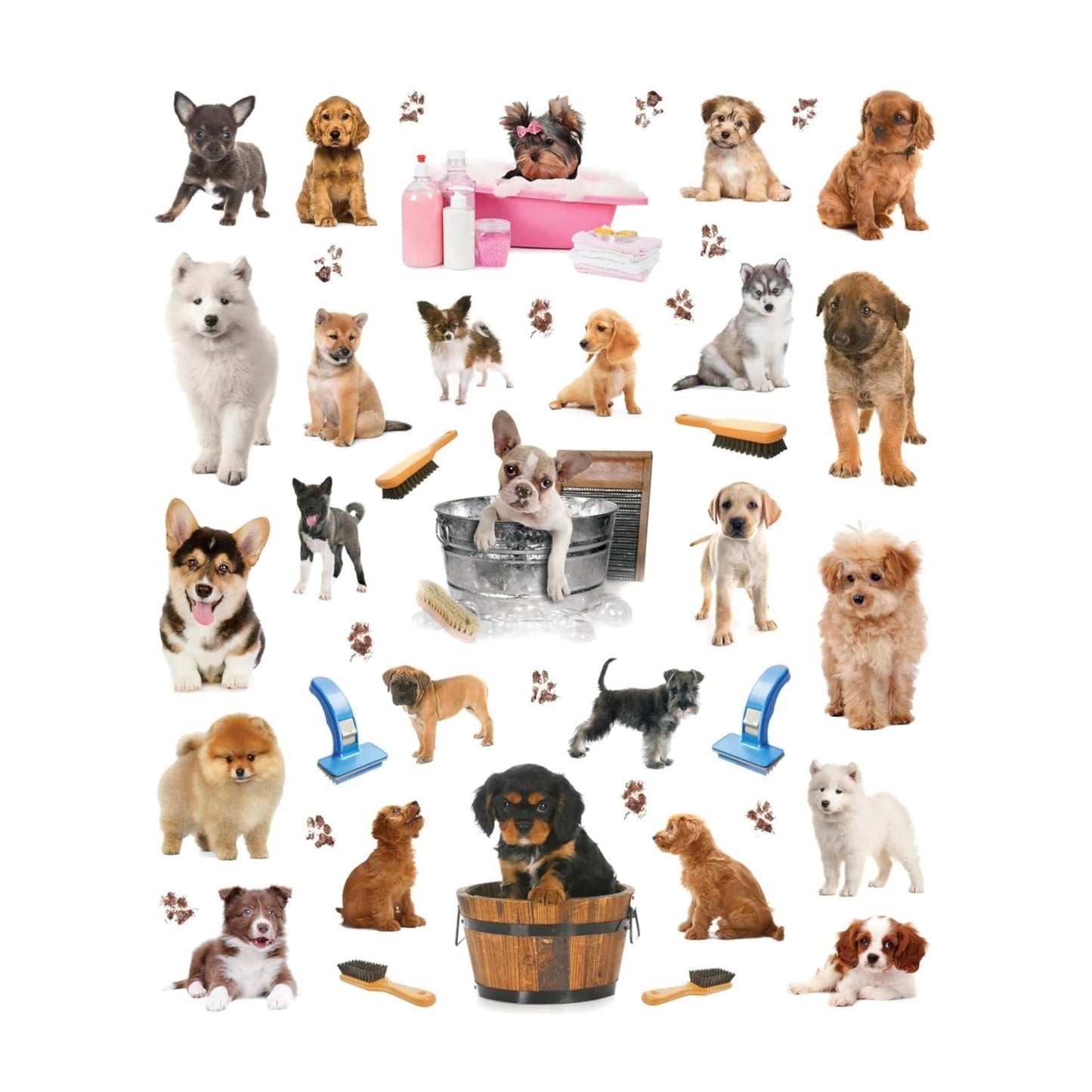Eyelike Stickers: Puppies