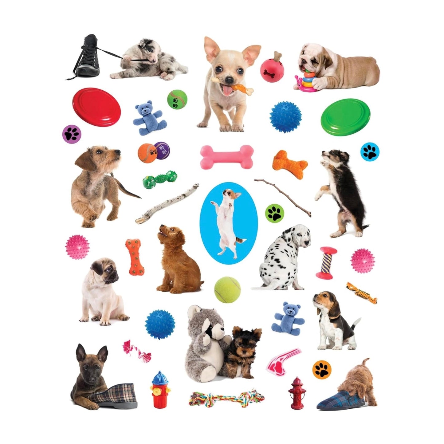 Eyelike Stickers: Puppies