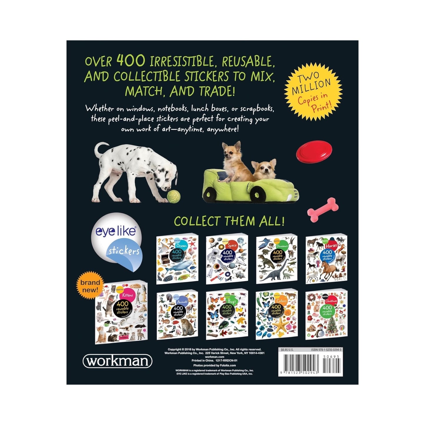 Eyelike Stickers: Puppies