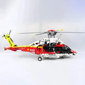 custom moc motorized airbus h175 rescue helicopter bricks toy 74666 usablocks 325 859fec4a 5c4d 40d6 bb74 089fd655d7c3
