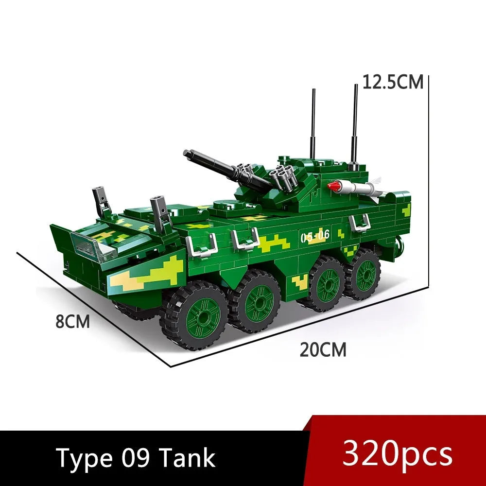 jiestar military type 09 armored infantry fighting vehicle bricks toy usablocks 382 jiestar military type 09 armored infantry fighting vehicle bricks toy usablocks 382