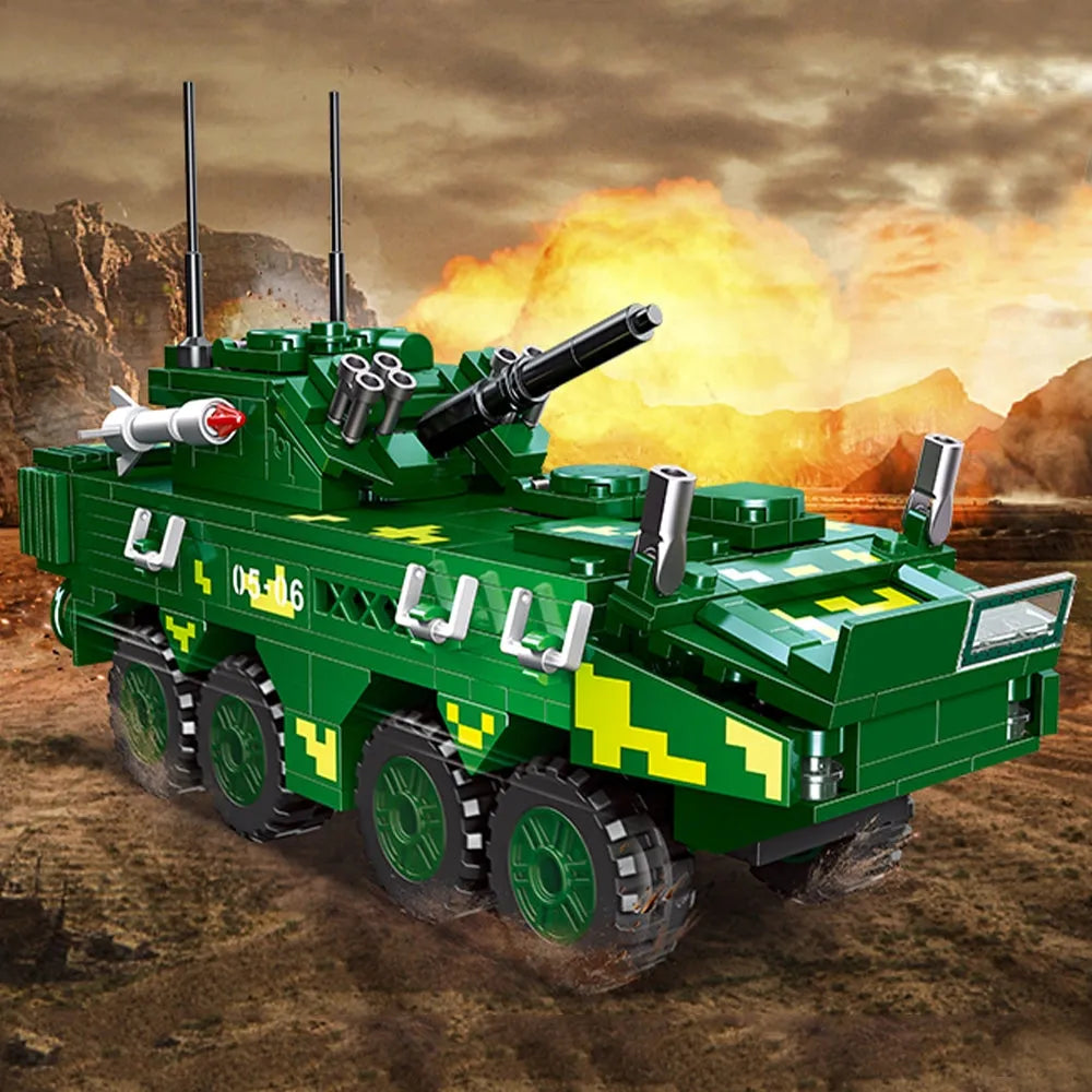 jiestar military type 09 armored infantry fighting vehicle bricks toy usablocks 836 jiestar military type 09 armored infantry fighting vehicle bricks toy usablocks 836
