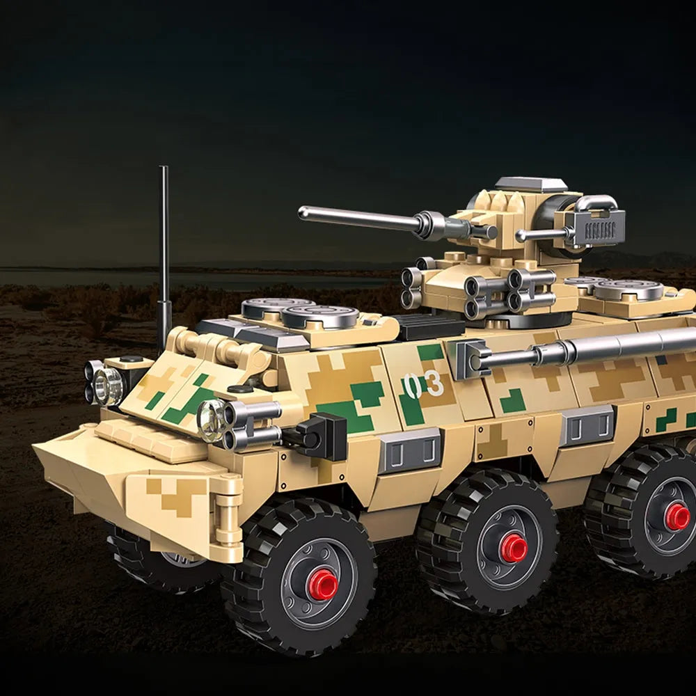 jiestar moc military type 92 infantry fighting vehicle bricks toys usablocks 214 jiestar moc military type 92 infantry fighting vehicle bricks toys usablocks 214