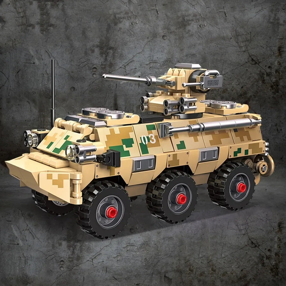 jiestar moc military type 92 infantry fighting vehicle bricks toys usablocks 392 jiestar moc military type 92 infantry fighting vehicle bricks toys usablocks 392