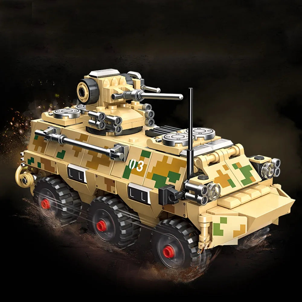 jiestar moc military type 92 infantry fighting vehicle bricks toys usablocks 868 jiestar moc military type 92 infantry fighting vehicle bricks toys usablocks 868