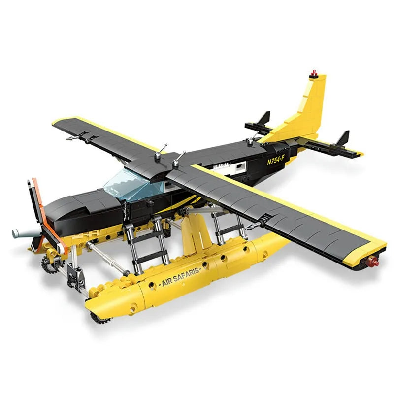 jiestar tech moc cargo plane cessna 208 aircraft bricks toy usablocks 718 jiestar tech moc cargo plane cessna 208 aircraft bricks toy usablocks 718