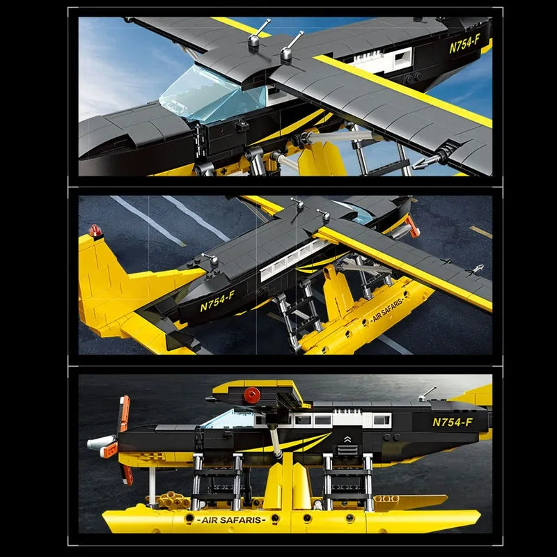 jiestar tech moc cargo plane cessna 208 aircraft bricks toy usablocks 737 jiestar tech moc cargo plane cessna 208 aircraft bricks toy usablocks 737