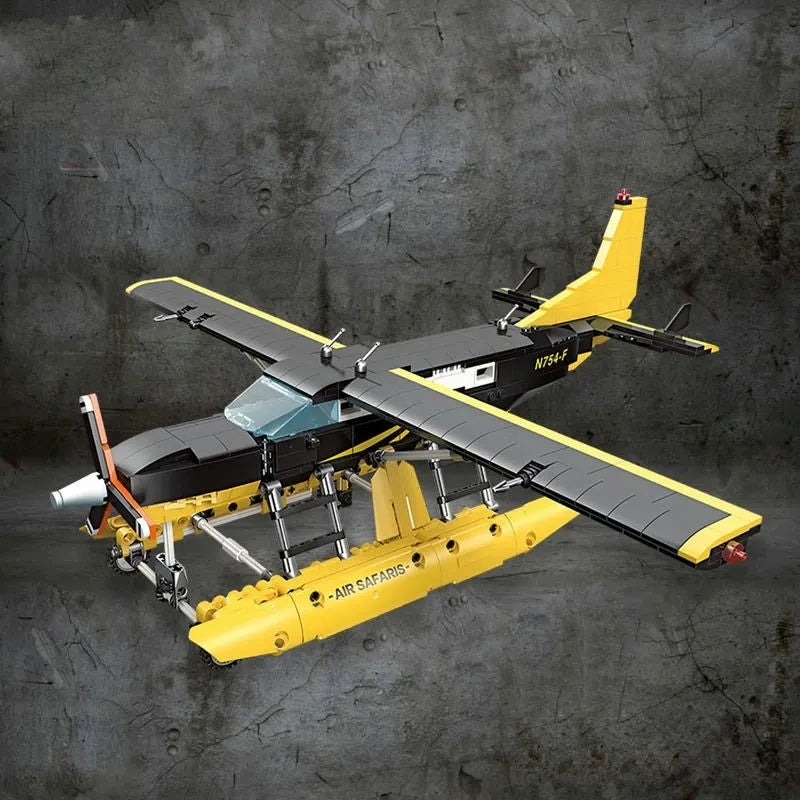 jiestar tech moc cargo plane cessna 208 aircraft bricks toy usablocks 979 jiestar tech moc cargo plane cessna 208 aircraft bricks toy usablocks 979