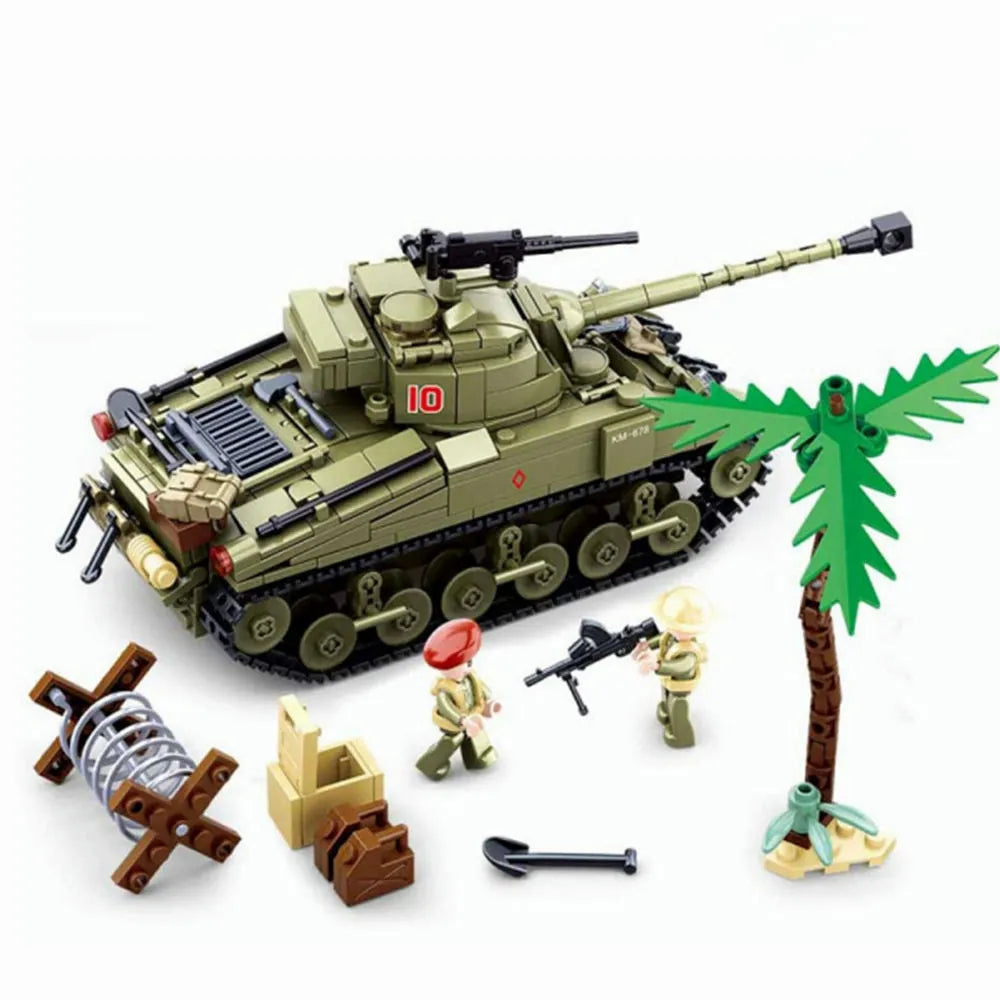 sluban military moc ww2 army battle of el alamein bricks toy usablocks 268 sluban military moc ww2 army battle of el alamein bricks toy usablocks 268