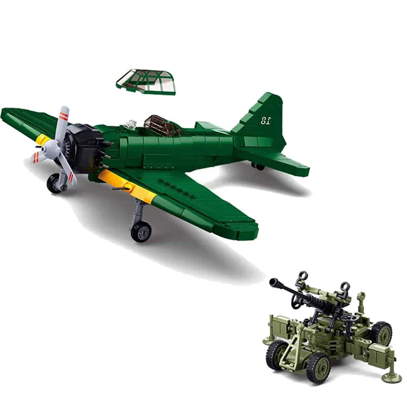 sluban moc military aircraft ww2 m6m attack plane bricks toy usablocks 571 sluban moc military aircraft ww2 m6m attack plane bricks toy usablocks 571