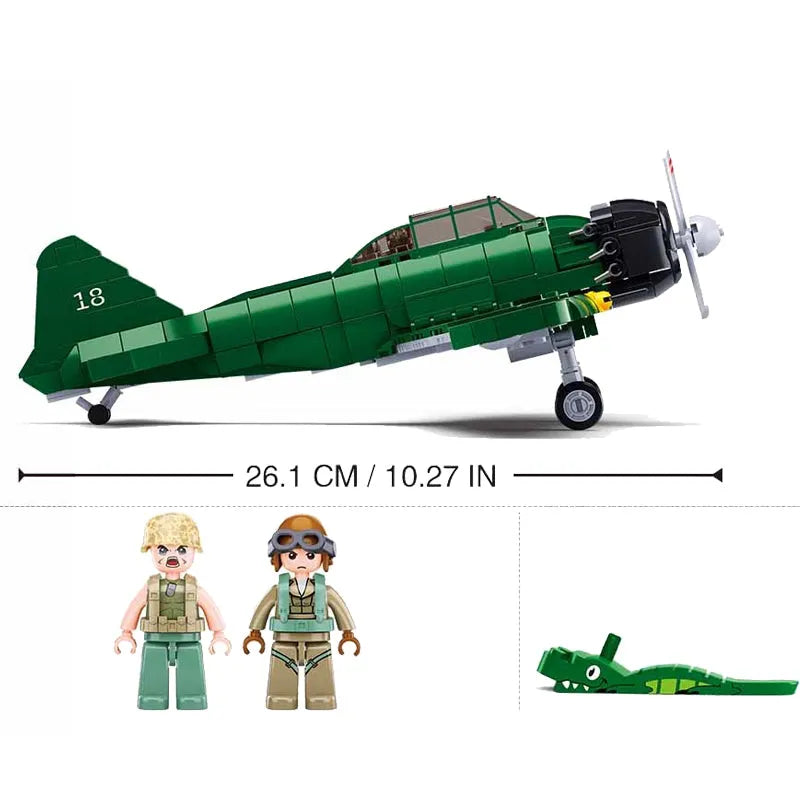 sluban moc military aircraft ww2 m6m attack plane bricks toy usablocks 884 sluban moc military aircraft ww2 m6m attack plane bricks toy usablocks 884